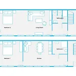 Mitte Loft Group & Family Friendly, 150m2, 2brs, 2bathrooms, Living & Dinning , 4 - 8 Guests Apartmán *