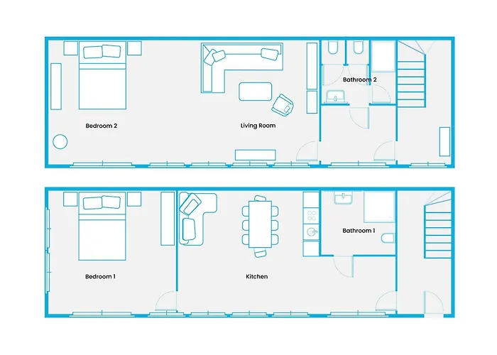 Mitte Loft Group & Family Friendly, 150m2, 2brs, 2bathrooms, Living & Dinning , 4 - 8 Guests Apartmán *